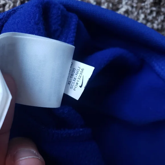 Nike Los Angeles Dodgers Therma-Fit Hooded Sweater XL Hoodie Kids - Picture 5 of 13